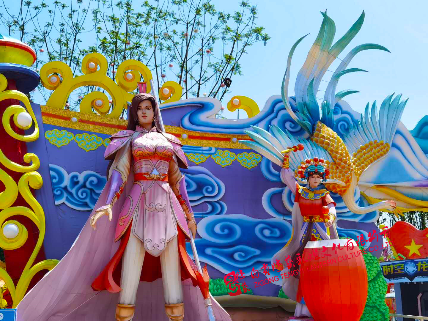 女將燈會效果圖